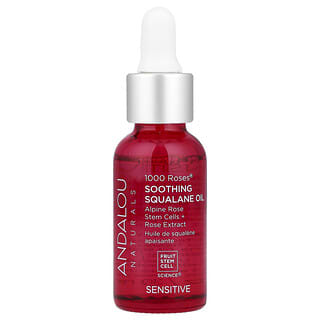 Andalou Naturals, Soothing Squalane Oil, 1,000 Roses, 1 fl oz (30 ml)