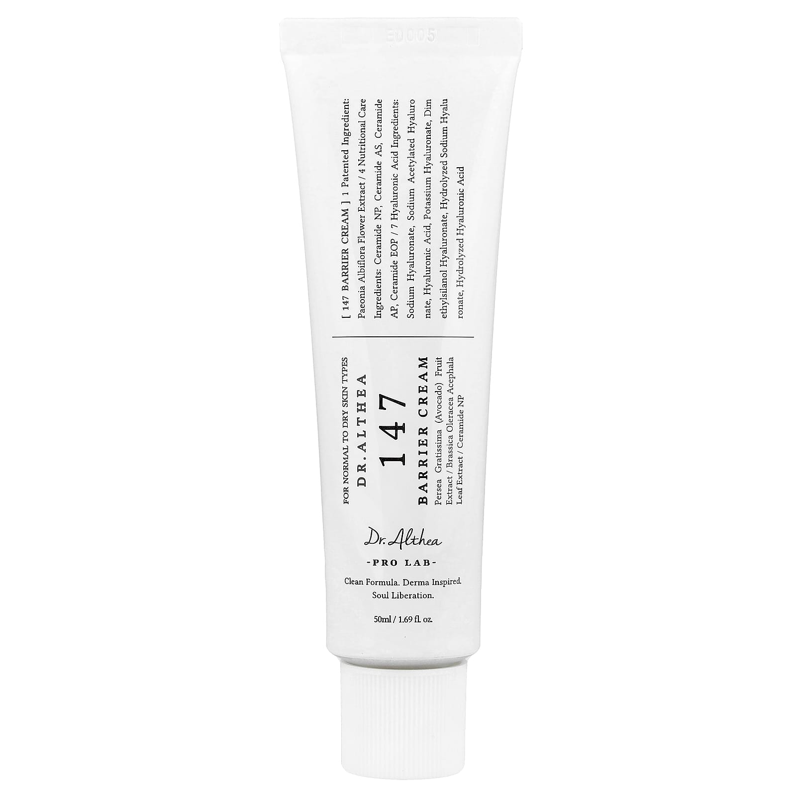 147 バリアクリーム、普通～乾燥肌用、50ml（1.69液量オンス）