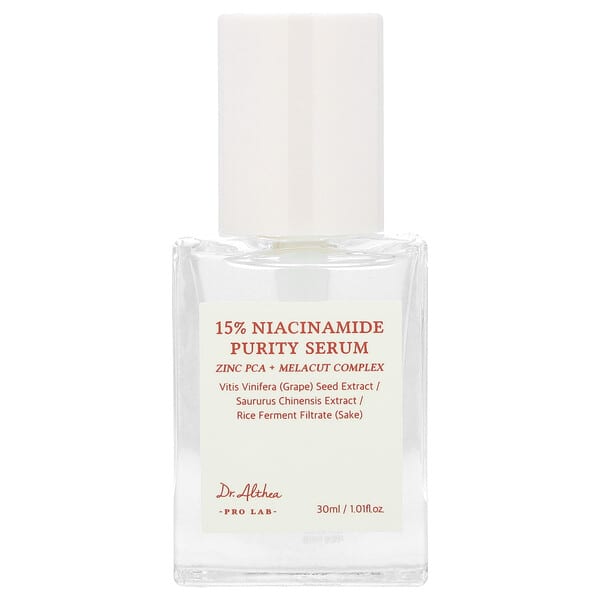 Dr. Althea, 15% 나이아신아마이드 퓨리티 세럼, 30ml(1.01fl oz)