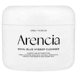 Arencia, Royal Blue Hyssop Rice Cleanser, 4.23 oz (120 g)