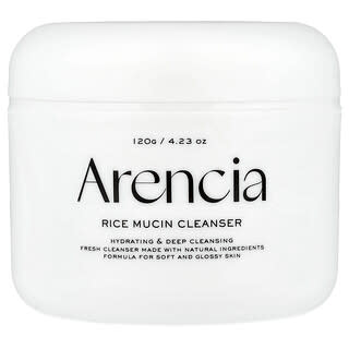 Arencia, Rice Mucin Cleanser, 4.23 oz (120 g)