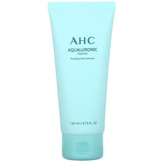 AHC, Aqualuronic, Espuma de limpieza purificante, 140 ml (4,73 oz. líq.)