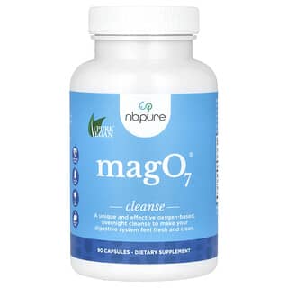 NB Pure, MagO7, средство для чистки и детоксикации пищеварительного тракта, 90 капсул