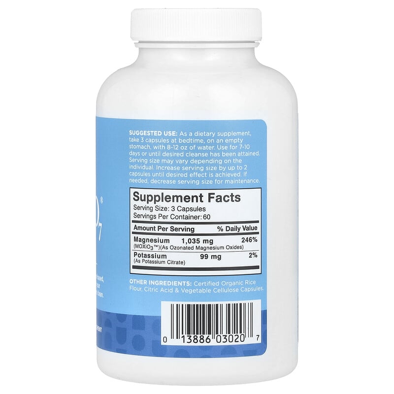 MagO7®, Cleanse, 180 Capsules