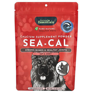 Animal Essentials, Calcium d'algues, Pour chiens et chats, 340 g