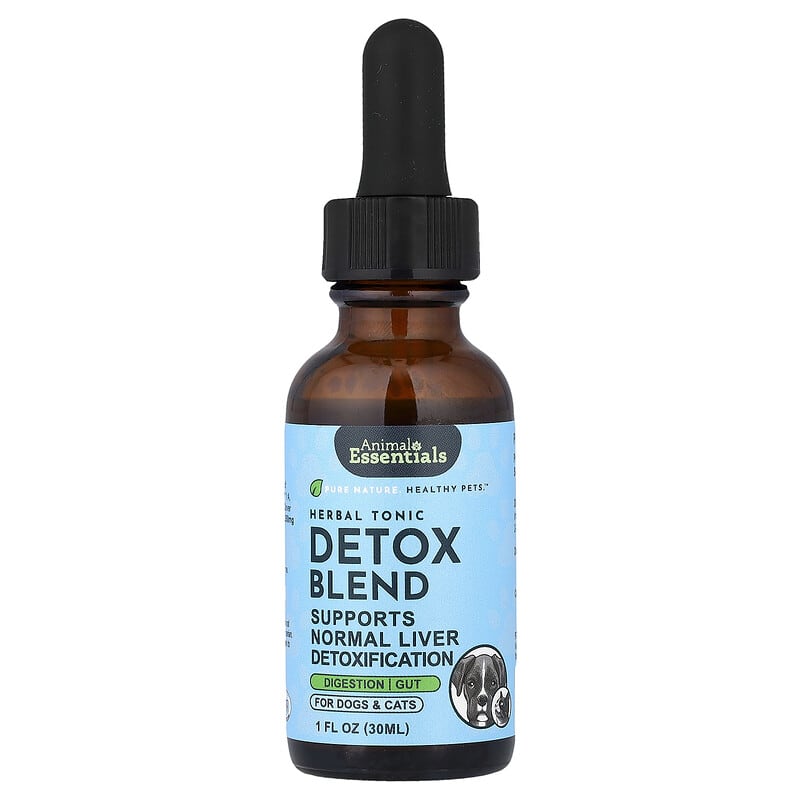 Mistura Detox, Para Cães e Gatos, 30 ml (1 fl oz)
