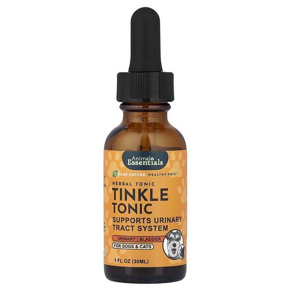 Animal Essentials, Tinkle Tonic, pre psy a mačky, 30 ml