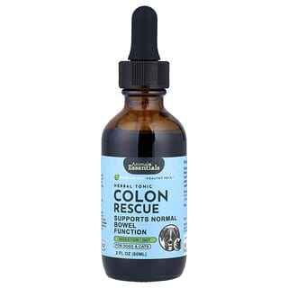 Animal Essentials, Herbal Tonic, Colon Rescue, For Dogs & Cats, 2 fl oz (60 ml)