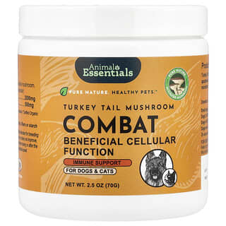 Animal Essentials, Combate con hongos cola de pavo, Para perros y gatos, 70 g (2,5 oz)