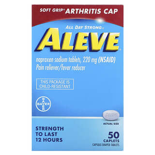 Aleve, напроксен натрію, таблетки, 220 мг, 50 капсул