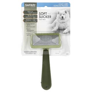 Safari, Soft Slicker Brush for Medium Dogs, 1 Brush
