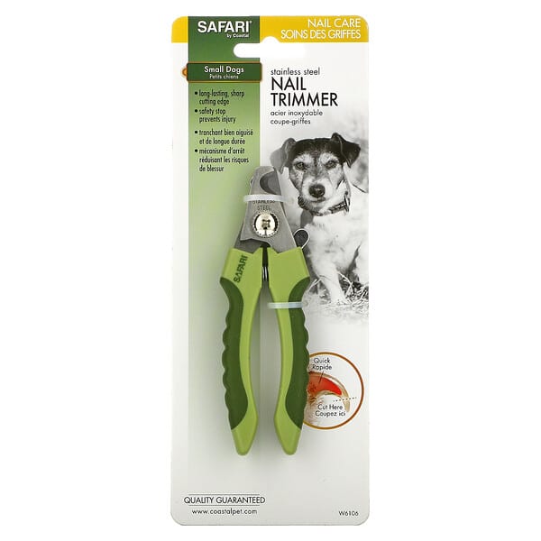 Safari, Stainless Steel Nail Trimmer, Small Dogs, 1 Tool