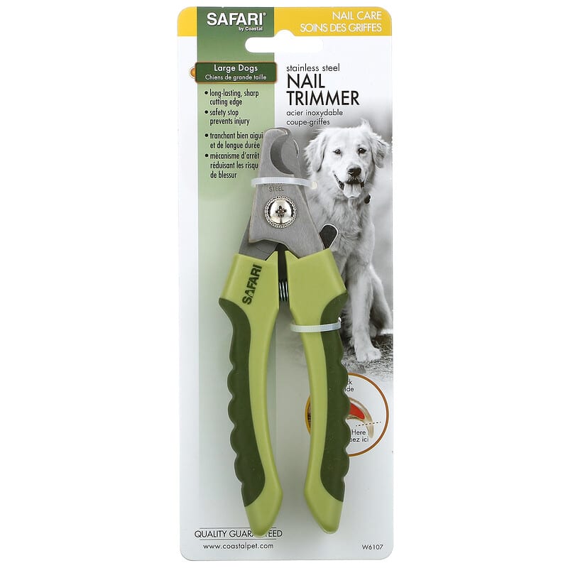  Tpotato Dog Nail Clippers,Dog Nail Trimmers for Large Breed Dog  with Quick Sensor,Safari Professional Cat Nail Clipper with Safety Guard  and Nail File.