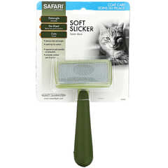 Safari, Soft Slicker Brush for Cats, 1 Slicker Brush