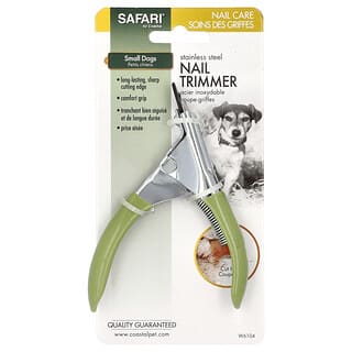 Safari, Stainless Steel Guillotine Nail Trimmer, Small Dogs, 1 Tool