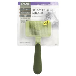 Safari, Self-Cleaning Slicker Brush for Cats, 1 Slicker Brush