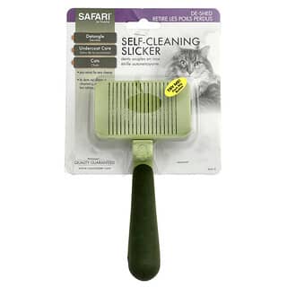 Safari, Brosse lisse autonettoyante pour chats, 1 brosse lisse