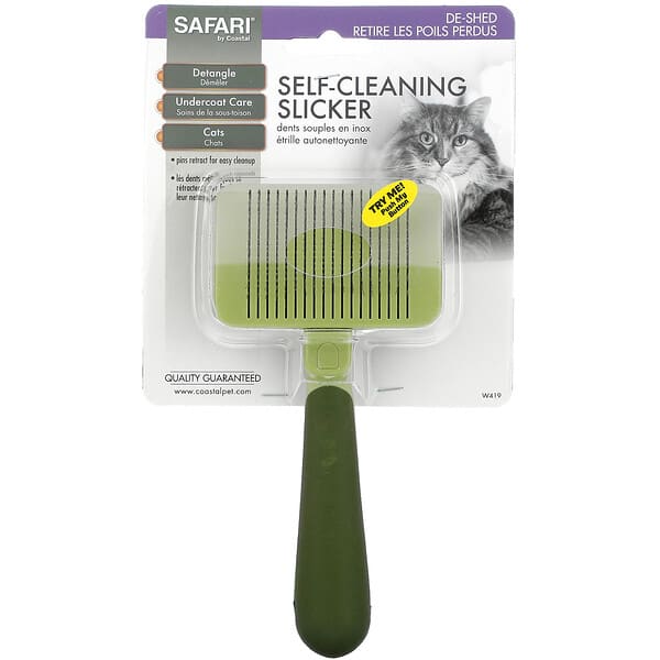 Safari‏, SelfCleaning Cat Slicker Brush, 1 Slicker Brush
