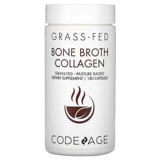 Codeage, Colágeno de caldo de huesos`` 180 cápsulas