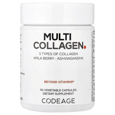 Codeage, Multi-Collagen, 90 Vegetarian Capsules