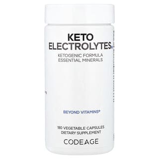 Codeage, Keto Electrolytes, 180 plantaardige capsules