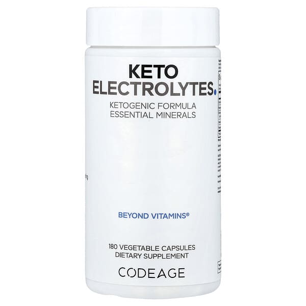 Keto Electrolytes, 180 Vegetable Capsules