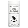 Grass-Fed Beef Organs, Pasture-Raised, 180 Capsules