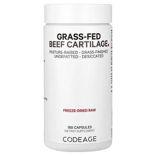 Codeage, 목초 사육 소 연골, 180캡슐
