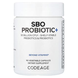 Codeage, SBO 益生菌+，50 亿 CFU，90 粒胶囊