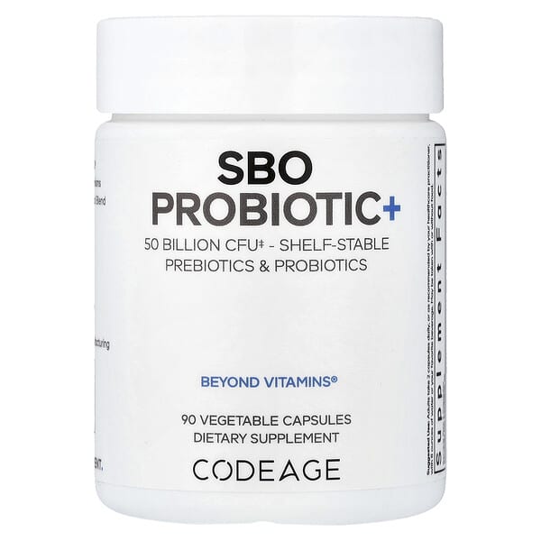 Codeage, SBO Probiotic+, 50 Billion CFU, 90 Vegetable Capsules