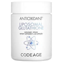 Codeage, Antioxidante, Glutatión liposomal, 60 cápsulas