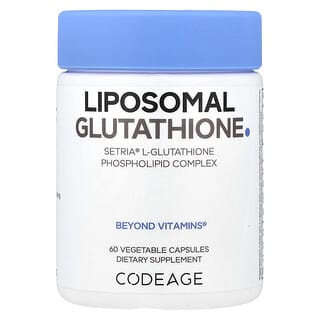Codeage, Liposomal, Glutathione, 60 Vegetable Capsules (250 mg per Capsule)