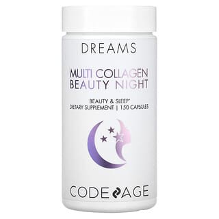 CodeAge, Dreams, Multi Collagen Beauty Night, 150 Capsules