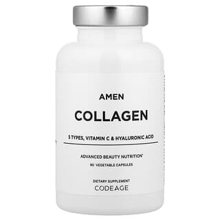 Codeage, Amen，胶原蛋白，90 粒素食胶囊