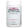 ферментовані мультивітаміни для жінок, 120 капсул