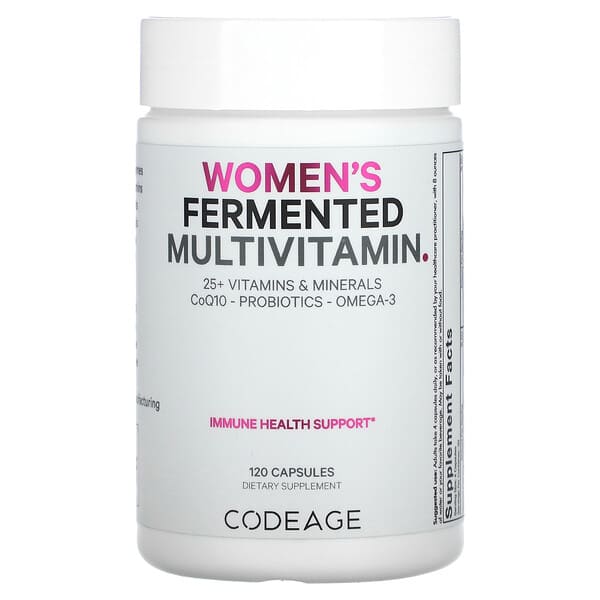 Codeage, Fermented Women's Multivitamin, 120 Capsules