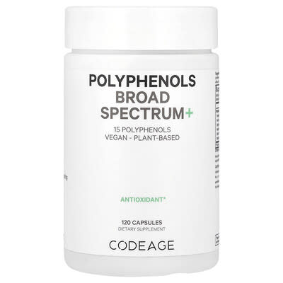 Codeage, Full Spectrum Polyphenols+, 120 Capsules