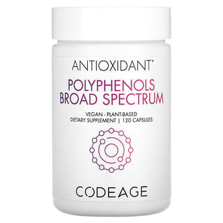 CodeAge, Polifenoles de amplio espectro, 120 cápsulas