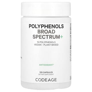 Codeage, Polyphenols Broad Spectrum+, 120 Capsules