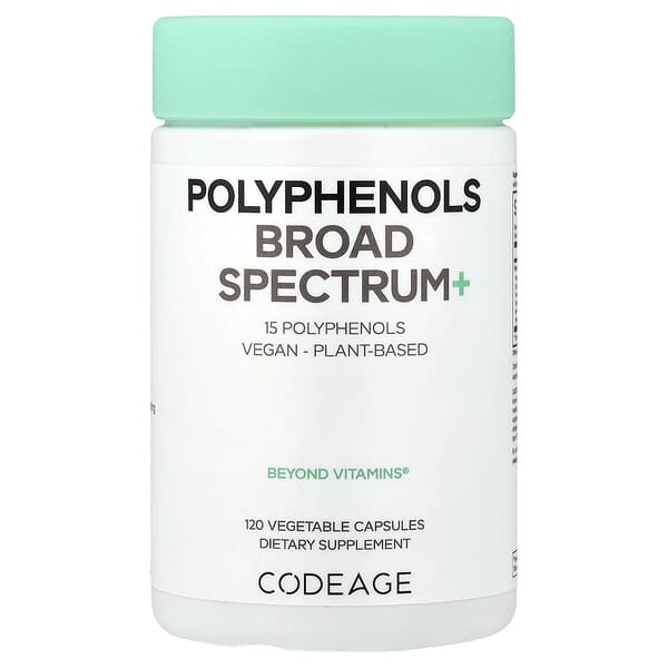 Codeage, 全譜多酚+，120 粒膠囊