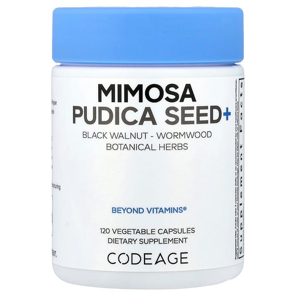 Codeage, Mimosa Pudica Seed+, 120 Vegetable Capsules