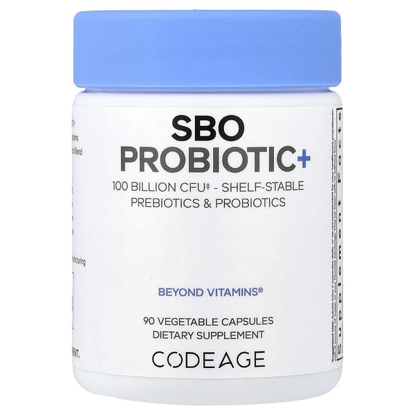 Codeage, SBO Probiyotik+, 90 Bitkisel Kapsül