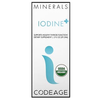 Codeage, Iodine+, Jod, 59,2 ml (2 fl. oz.)