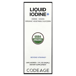 Codeage, 碘+，2 液量盎司（59.2 毫升）