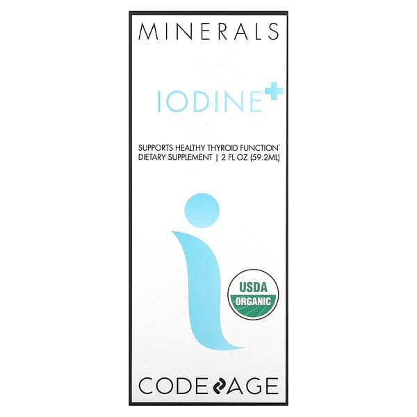 CodeAge, ヨウ素＋、59.2ml（2液量オンス）