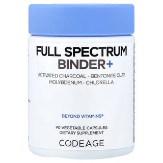 Codeage, Fullspektrumbindemedel+, 90 vegetabiliska kapslar