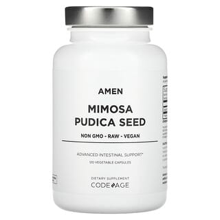 Codeage‏, Amen, זרעי מימוזה ביישנית (Mimosa Pudica), 120 כמוסות צמחיות