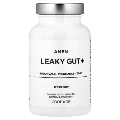 Codeage, Amen, Leaky Gut+, 90 Vegetable Capsules