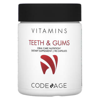 Codeage, فيتامينات، للأسنان واللثة، 90 كبسولة
