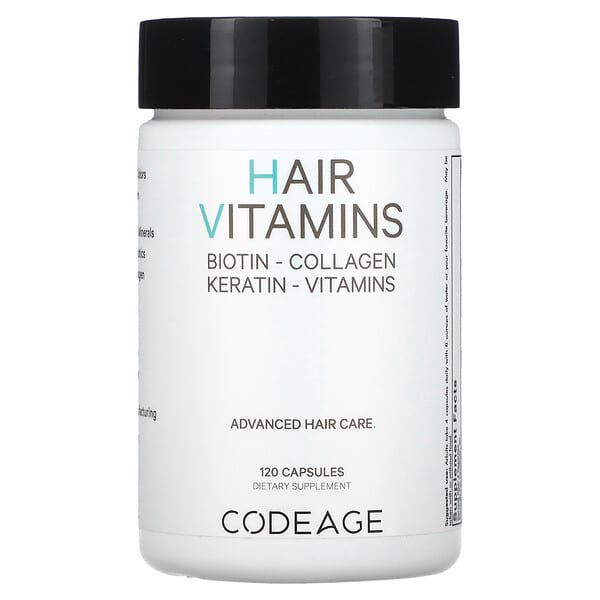 Codeage, Hair Vitamins, 120 Capsules